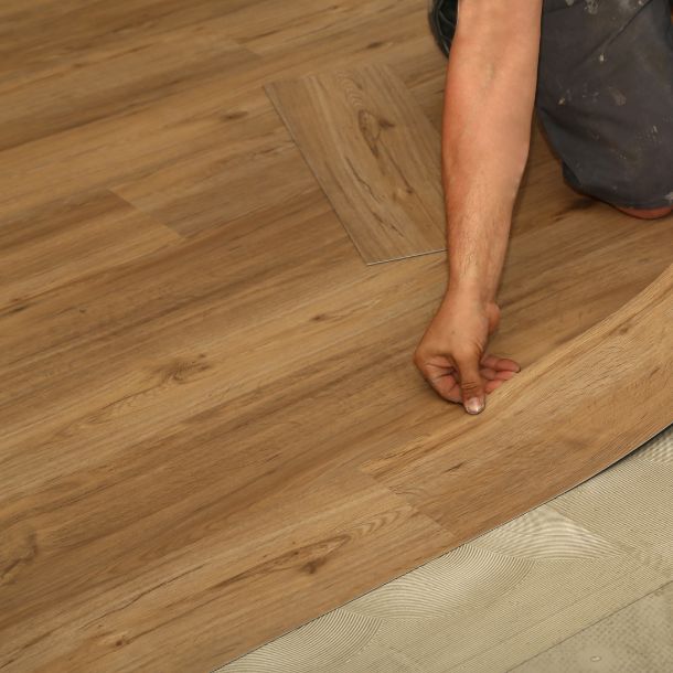 installing vinyl